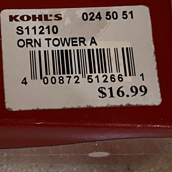 3 Kohls Photo Picture Christmas Ornaments Reindeer Snowman Ice Cream Cone Candy - Picture 5 of 5